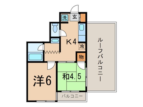 ドミール洗足池の物件間取画像